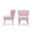 Fauteuil de chambre rembourré Breann
