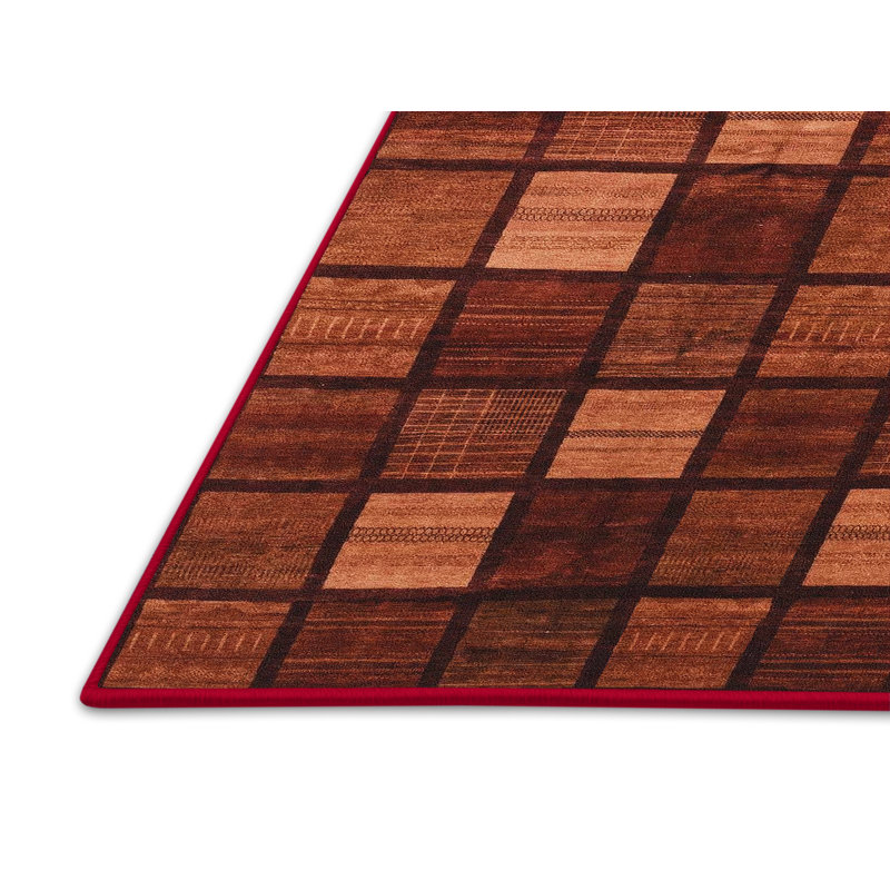 Abstract Indoor Rug, Rectangle 7' x 10'