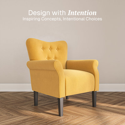 30.3" Wide Tufted Upholstered Armchair
