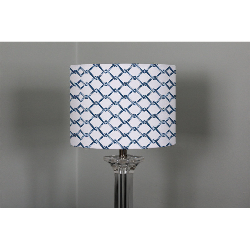Drum Cotton Lamp Shade ( Uno ), 22cm H x 25cm W x 25cm D