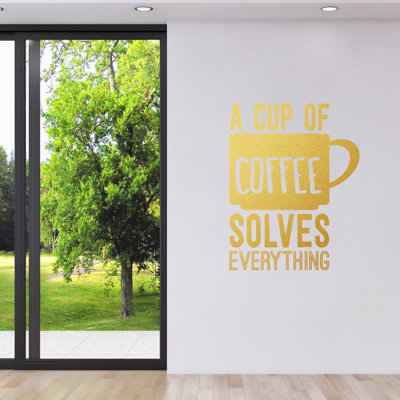 Text & Numbers Non-Wall Damaging Wall Decal