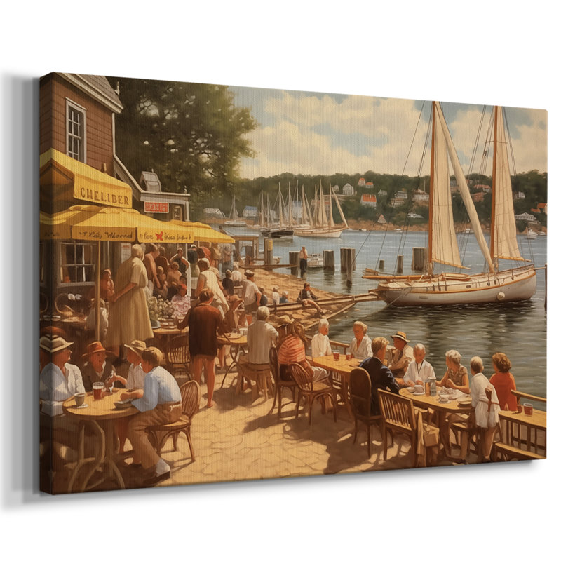 Série Nautical-CCxxi - Cavas enveloppés de galerie, 18 x 27