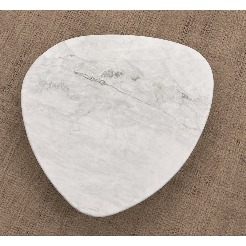 Universum Marble Coffee Table, 18" H x 36" W x 32.5" D