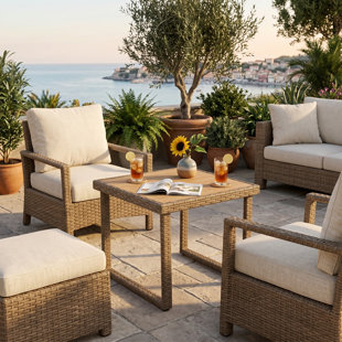 23" W X 23" D Outdoor Side Table