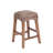 Maui Rustic Bohemian Hyacinth/Wood Backless Stool-958703060-997074875