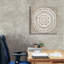 «Neutral Textured Medallion Light» par Silvia Vassileva, art mural sur toile-1022656197