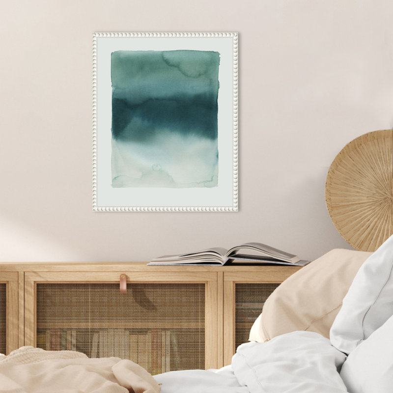 «Tide Dye II» par Grace Popp, reproduction d'art sur toile encadrée, H 20 po x l 16 po