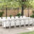 vidaXL Garden Dining Set 15 pcs Brown Polt rattan-1111229669-1111229665