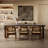 Gray Rectangular Solid wood Butterfly Leaf  Dining Table-552300197