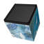 Lampe de table en verre Subtle Blues
