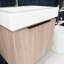 Ensemble de meuble-lavabo simple mural 24 po Evridiki