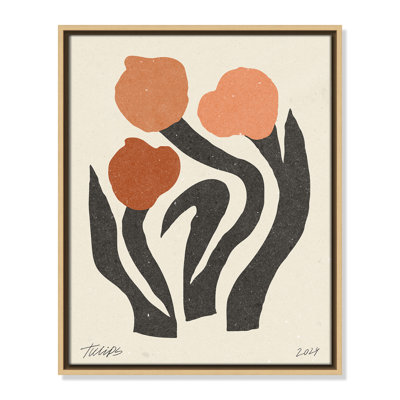 Imprimé de fleurs modernes par NKTN