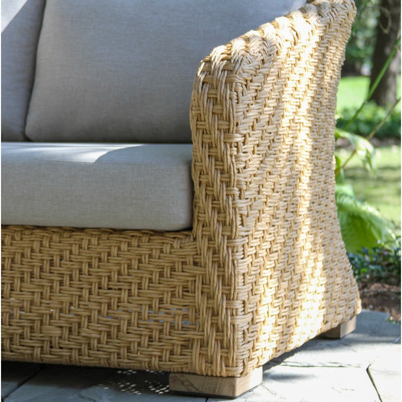 Ensemble de conversation pour patio avec coussins Edicott