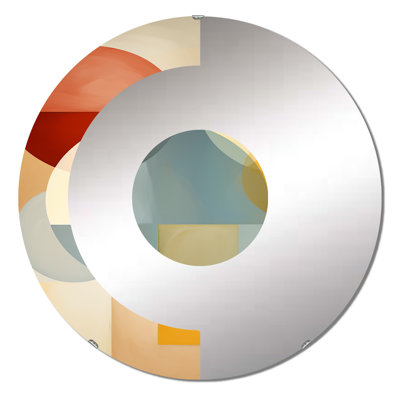 Miroir mural Mid-Century