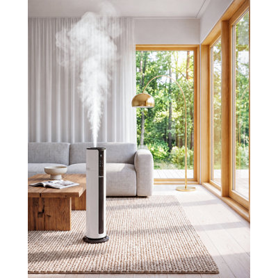 HONGYAN Cool Mist Ultrasonic Tower Humidifier with Adjustable Humidistat for 600 cu. ft.