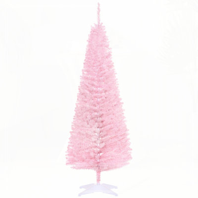 Arbre de Noël artificiel rose 5 pi