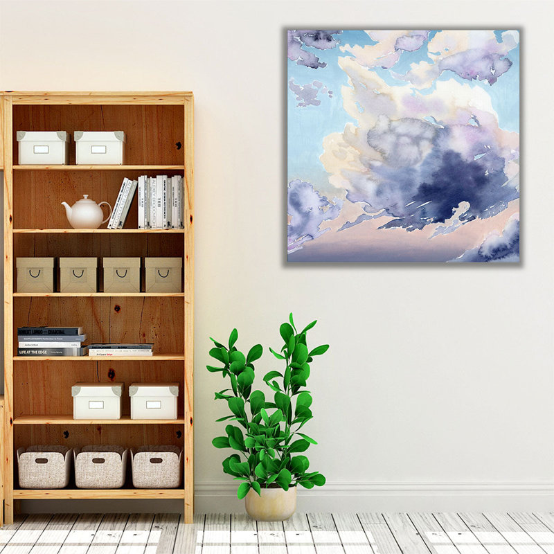 «Covered Clouds I», reproduction d'art sur toile, H 12 po x l 12 po