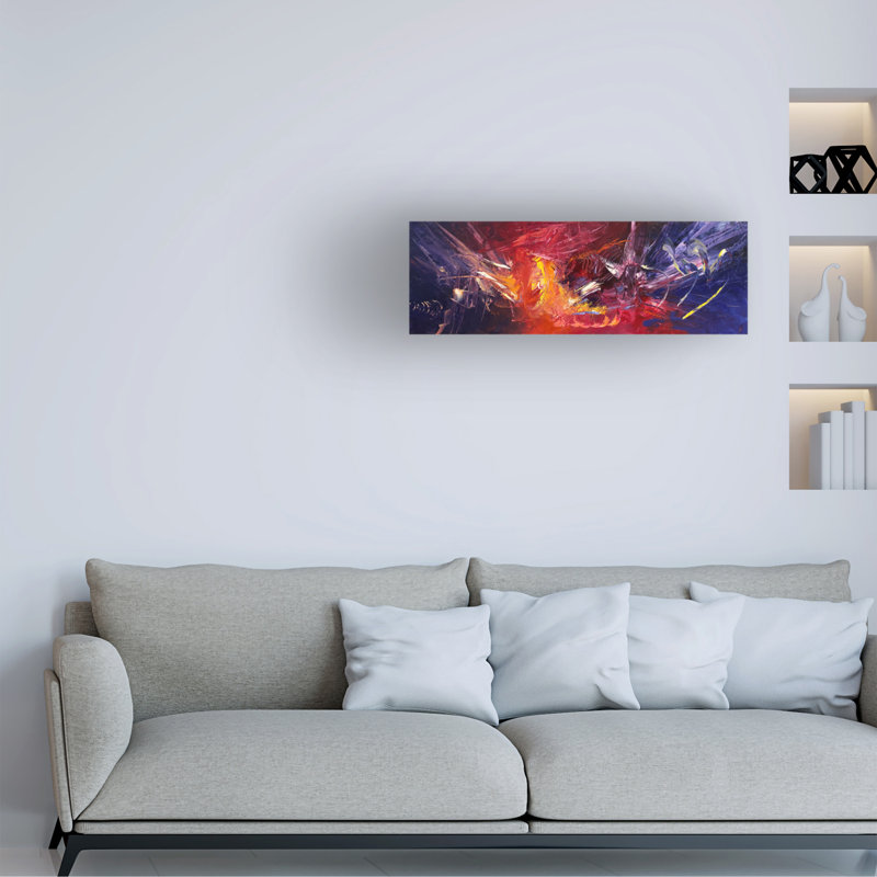 «Resson» par Aleta Pippin, reproduction d'art sur toile panoramique, H 16 po x l 47 po x P 2 po
