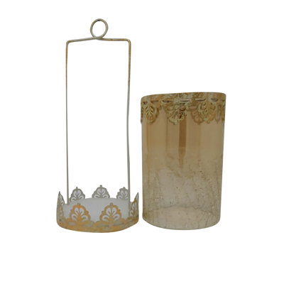 8'' H Glass Tabletop Votive Holder