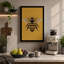 Bee Study Botanical - Wrapped Canvas-758819252-758819263