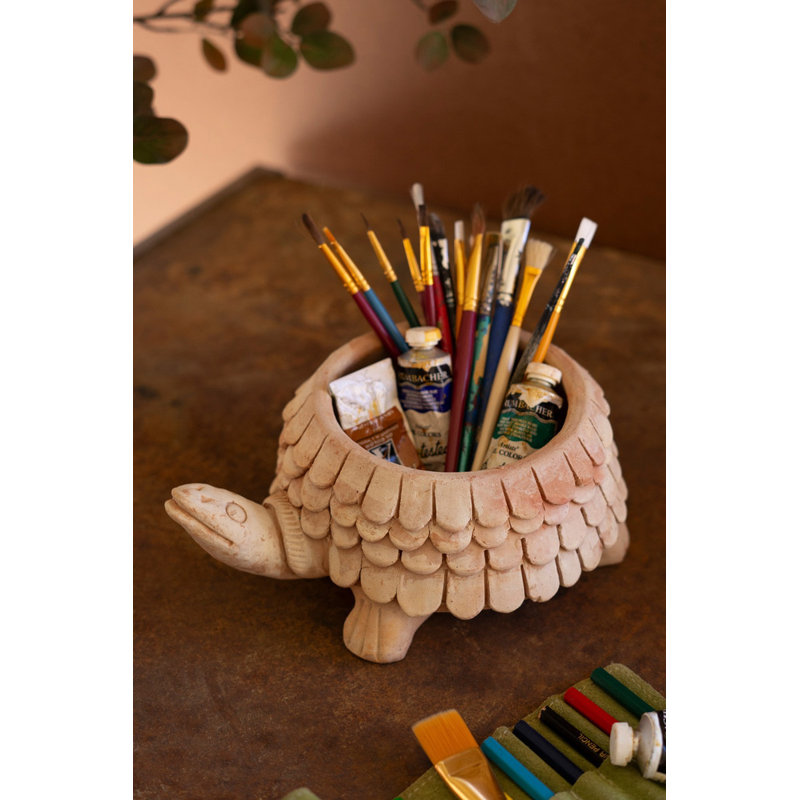  Terracotta Turtle Planter
