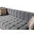 Ariana Velvet Double Chaise Sectional-351797019
