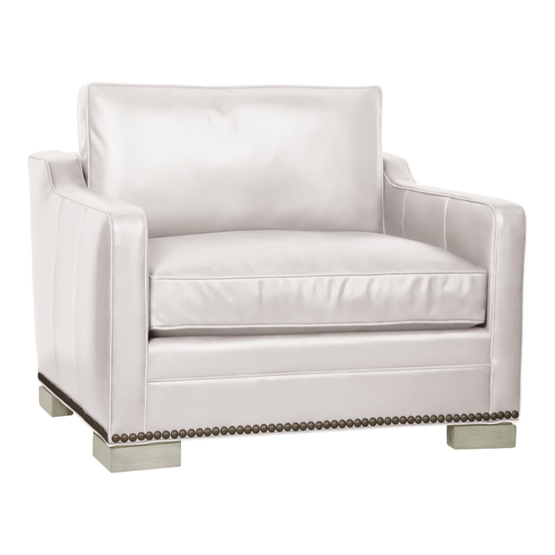 Stanton Chair, Yes, Wrenn, Regent Chalk Genuine Leather