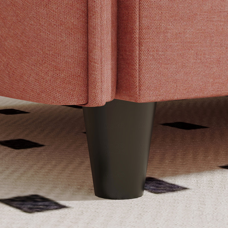 Canapé de grande taille à 141 places de 141,5 po, canapés en forme de U avec repose-pieds mobile, accoudoirs avec poches, canapé en tissu moderne