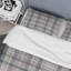 Ensemble de housse de couette en microfibre brun / crème 2 pièces-1970233625