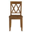 Deni 17" Wide Cross Back Dining Chairs-2081886377