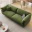 70.87" Green Velvet Standard Sofa cushion couch-108839972