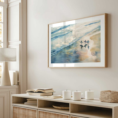 Surfside Trio, reproduction encadrée