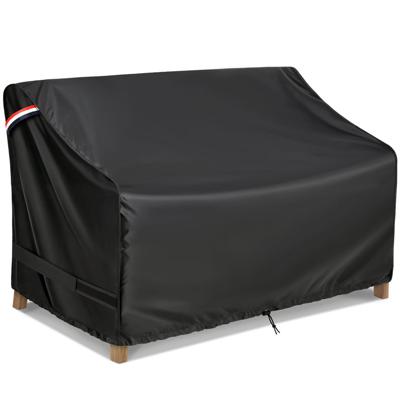 Weather-Resistant 3-Seater Outdoor Sofa Cover with UV Protection & Secure Fit, 31" H x 58" W x 32.5" D