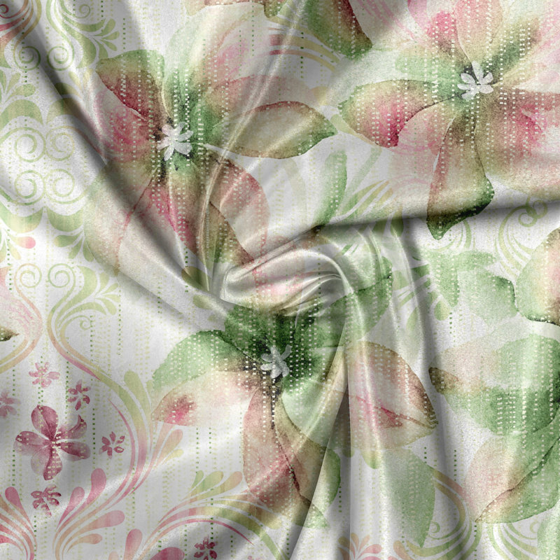 Polyester Semi Sheer Curtain Pair, 140cm W x 400cm L