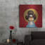 Art mural en métal Trinx «Geisha Duck» par Lucia Heffernan-835377241