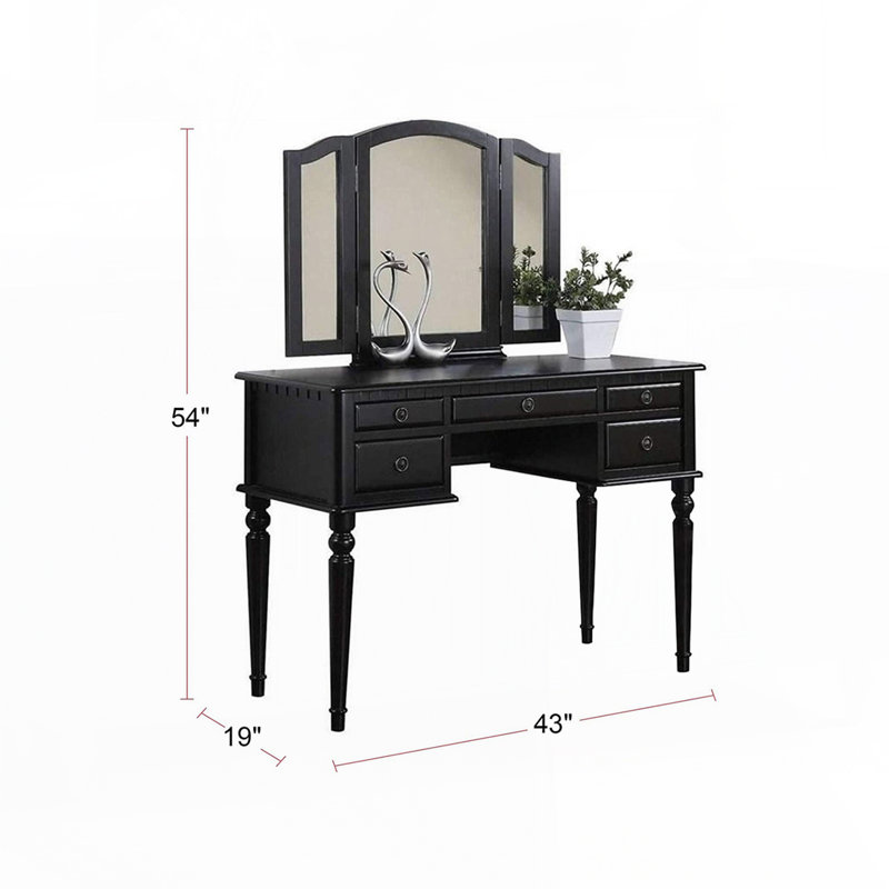Darolyn Vanity, Black