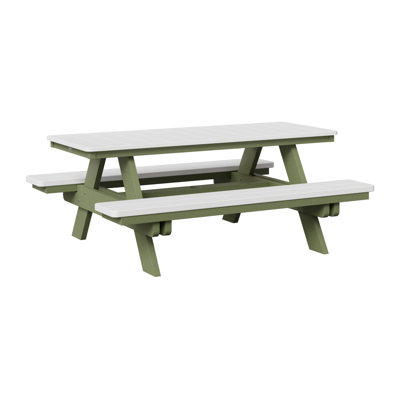 Berlin Gardens Ada Rectangular Picnic Table