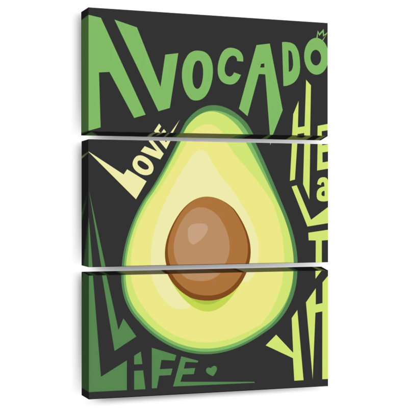 Plaque murale Kema Kitchen Avocado, H 32 po x l 20 po