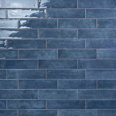 Aquarella 3.98 in. x 15.94 in. Glossy Ceramic Tile