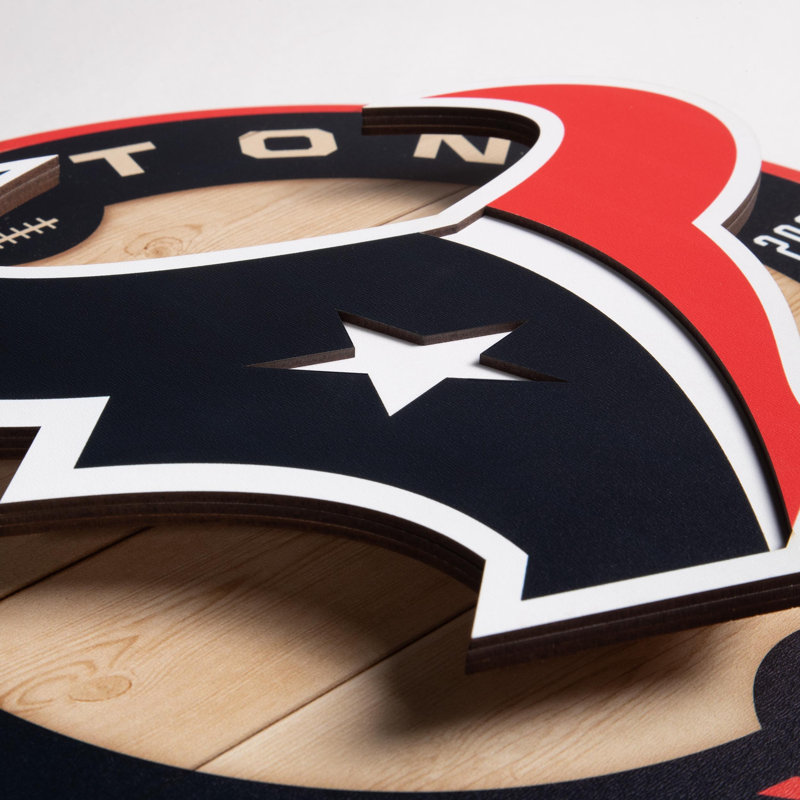 NFL Houston Texans 3DX Circle Wall Art
