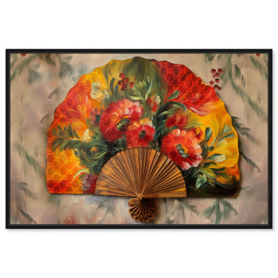«Spaniard Fan II», art mural Glam Livingroom par Art Remedy
