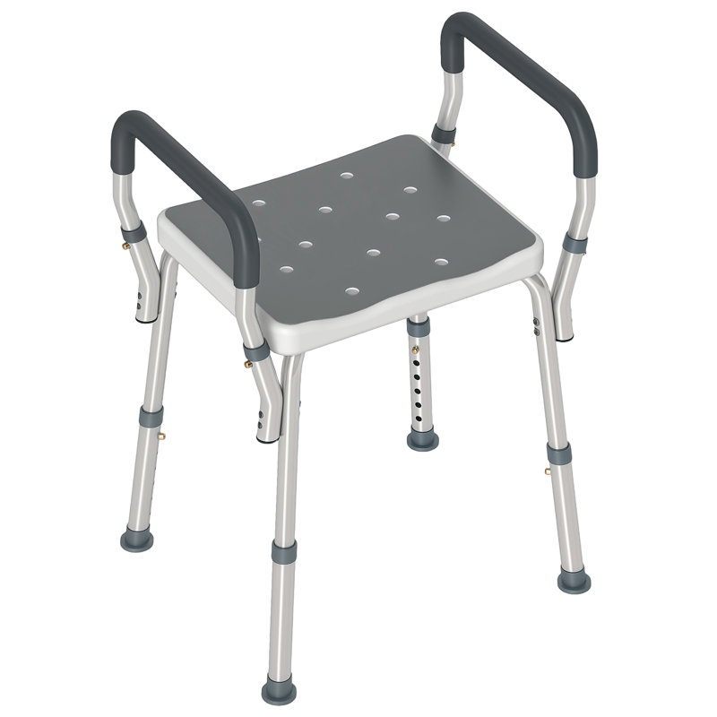 Shower Stool, Gray