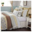 Ensemble d'édredon 9 pièces jaune très grand californien - Literie de style chalet certifié Oeko-Tex avec coussins décoratifs-122647447