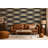 Infinity Blocks - Coconut Husk Wallpaper