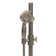 AquaRain 8-in Rain Showerhead Shower System with Adjustable Slide Bar and Multi-function Handshower
