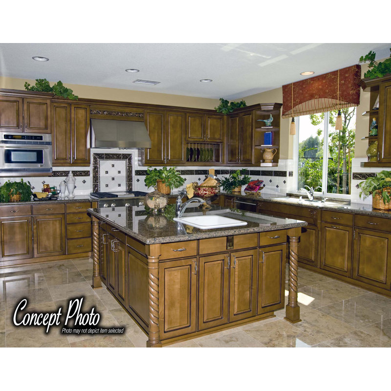 Unfinished Solid Hardwood Rope Kitchen Island Legs, Set of 4