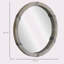 Miroir mural en bois 30,75 po