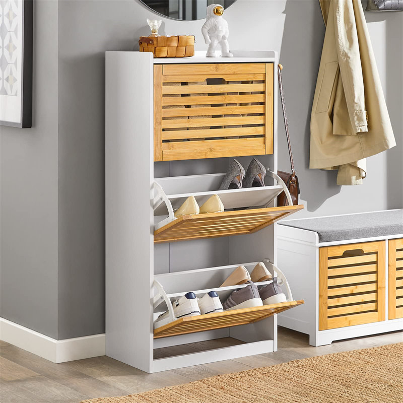 Jazmyne 10 Pair Shoe Storage Cabinet