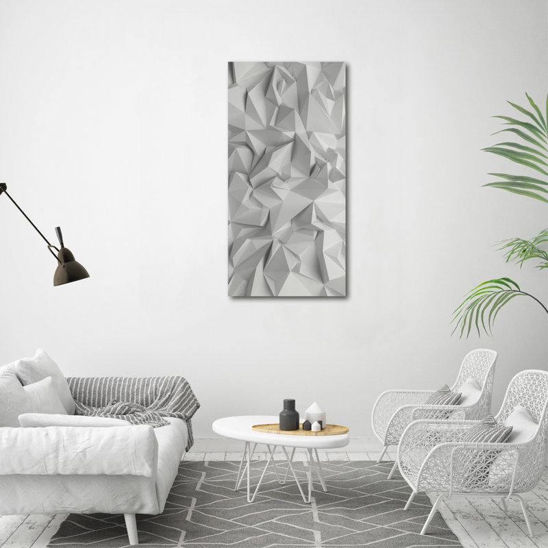 3D Abstraction - Wrapped Canvas Print