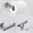 Sus304 Stainless Steel Bathroom Hardware 3, Brushed Nickel, Strong Bath Shower Fixtures  Robe Hook, Toilet Paper Holder, Towel Bar  Toilet Bar, Robe Hook-2015925037